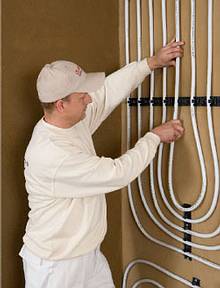 Wandflächenheizungen